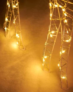 WeRChristmas 2D Standing Reindeer Silhouette, 95 Cm