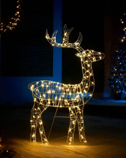 WeRChristmas 2D Standing Reindeer Silhouette, 95 Cm