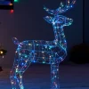WeRChristmas 3D Standing Stag Silhouette, 110 Cm