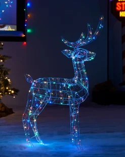 WeRChristmas 3D Standing Stag Silhouette, 110 Cm