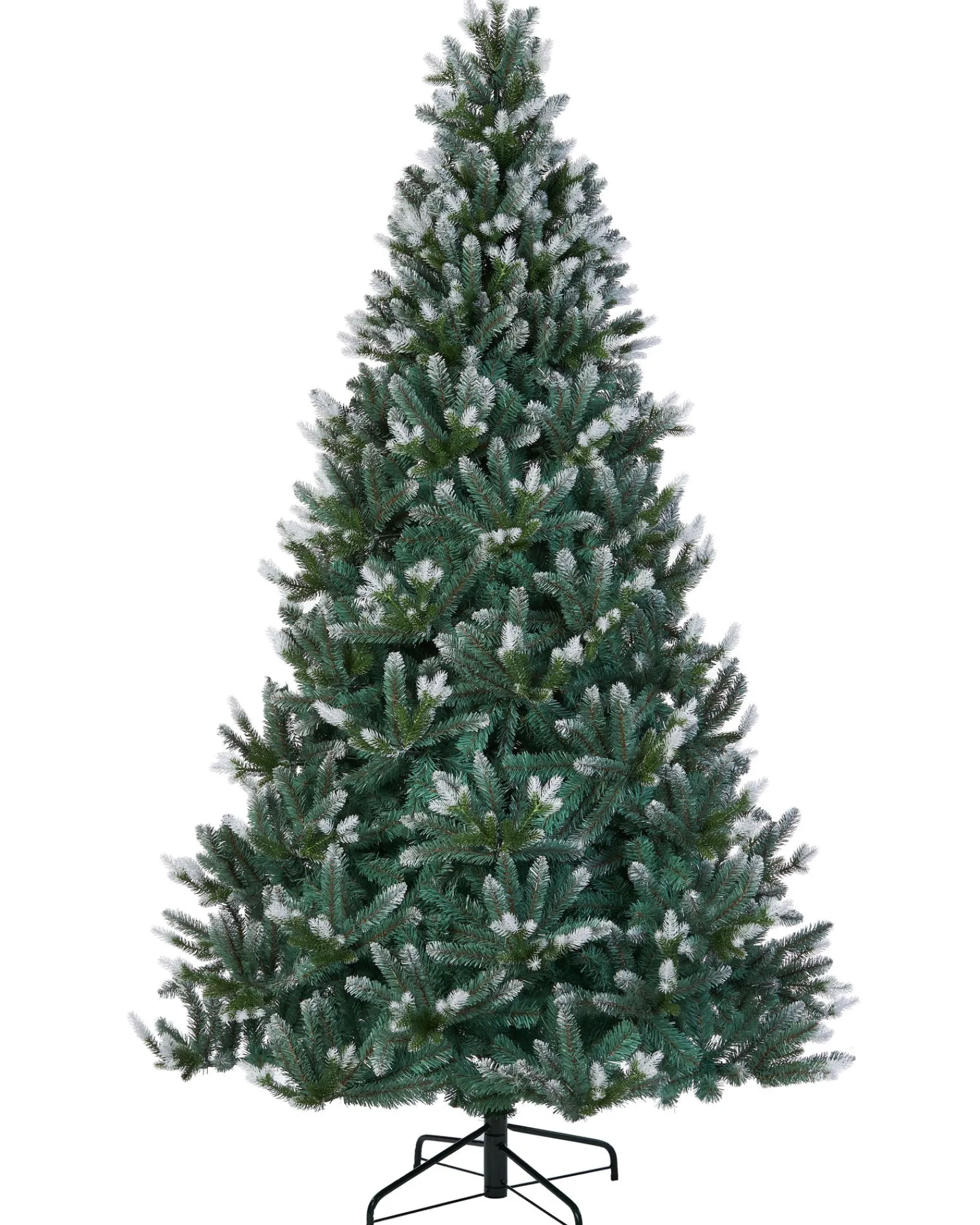 WeRChristmas Evergreen Snow Flocked Tip Christmas Tree, 6 Ft