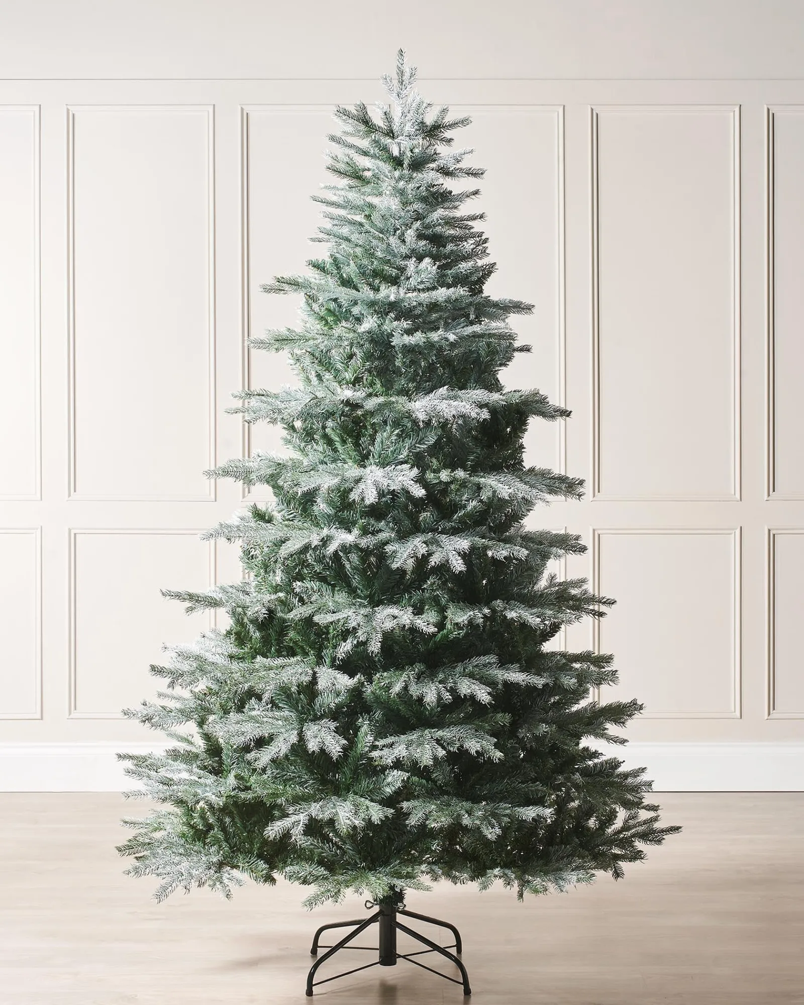 WeRChristmas Frosted Siberian Mixed Pine Christmas Tree, 7 Ft