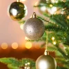 WeRChristmas Gold Shatterproof Baubles, 42 Pack, 6 Cm