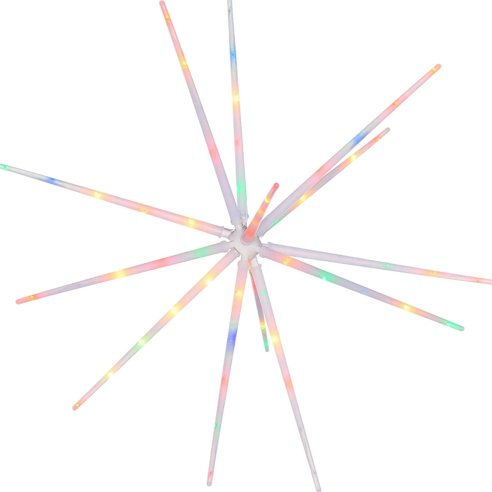 WeRChristmas Hanging Starburst Decoration, Colour Changing, 51 Cm