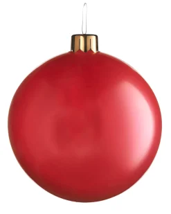 WeRChristmas Inflatable Christmas Bauble, Red, 66 Cm