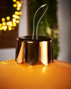 WeRChristmas Inflatable Christmas Bauble, Gold, 66 Cm