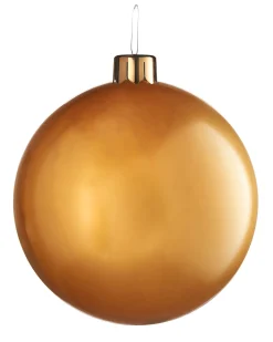WeRChristmas Inflatable Christmas Bauble, Gold, 66 Cm