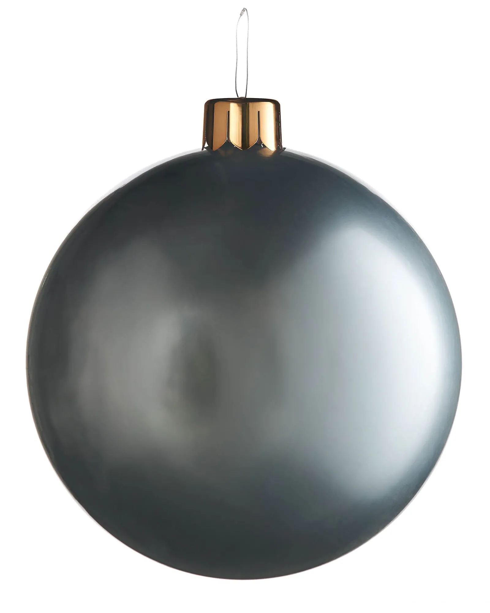 WeRChristmas Inflatable Christmas Bauble, Silver, 66 Cm