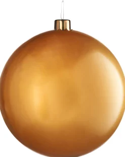 WeRChristmas Inflatable Christmas Bauble, Gold, 76 Cm