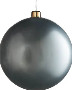 WeRChristmas Inflatable Christmas Bauble, Silver, 76 Cm