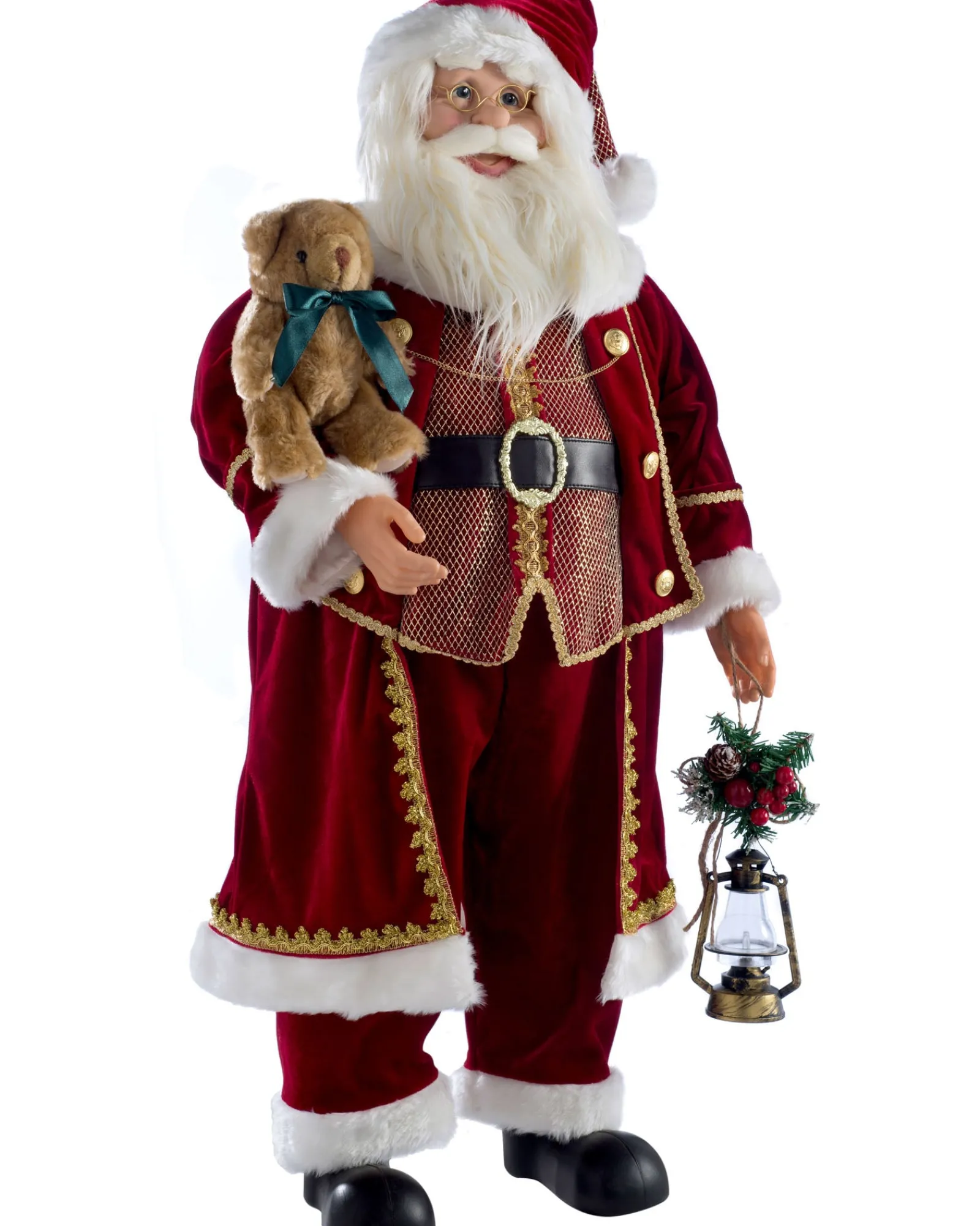 WeRChristmas Large Santa Figurine, 90 Cm