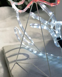 WeRChristmas LED Snowman Rope Light Window Silhouette, 50 Cm