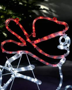 WeRChristmas LED Snowman Rope Light Window Silhouette, 50 Cm