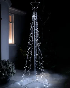WeRChristmas LED Waterfall Pop-Up Christmas Tree, 200 Cm
