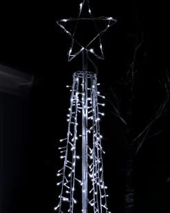 WeRChristmas LED Waterfall Pop-Up Christmas Tree, 200 Cm