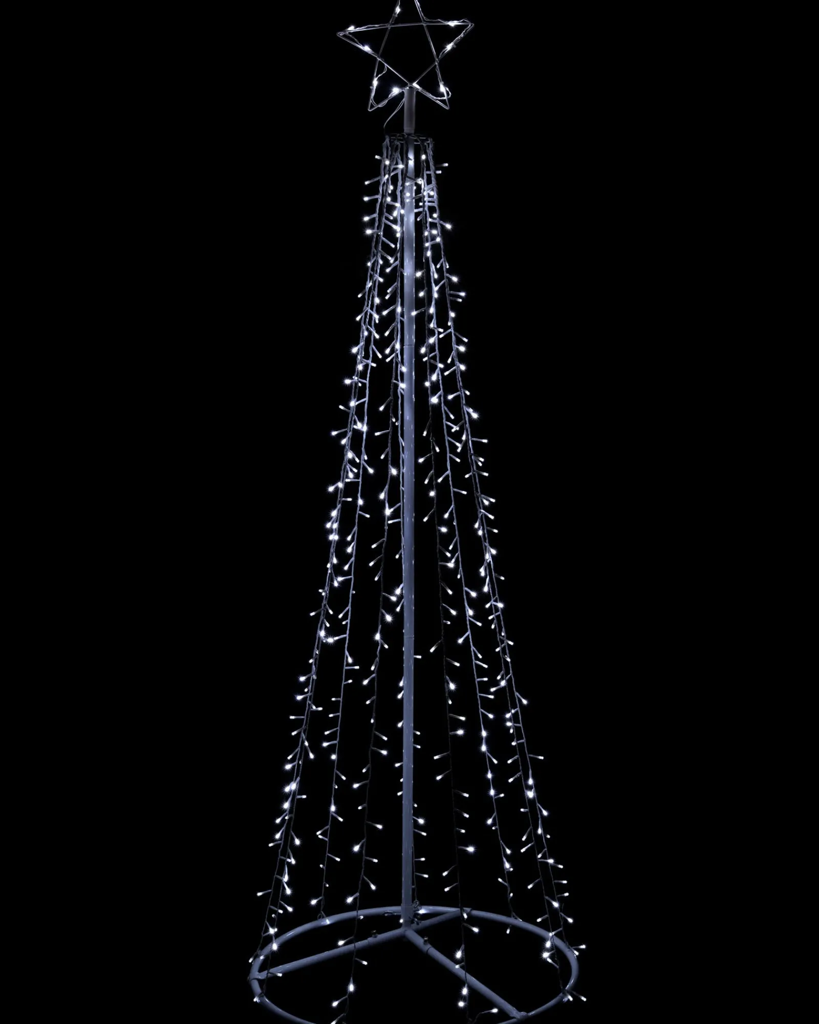WeRChristmas LED Waterfall Pop-Up Christmas Tree, 200 Cm