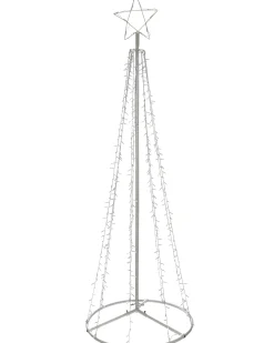 WeRChristmas LED Waterfall Pop-Up Christmas Tree, 200 Cm
