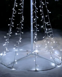 WeRChristmas LED Waterfall Pop-Up Christmas Tree, 200 Cm