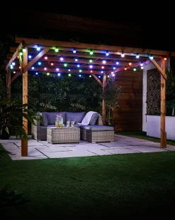 WeRChristmas LINK FESTOON E27 Colour Changing LED Festoon Bulb