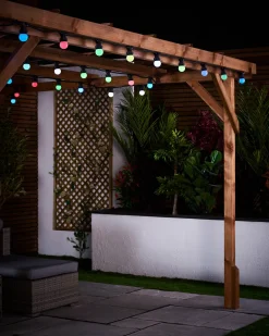 WeRChristmas LINK FESTOON E27 Colour Changing LED Festoon Bulb