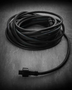 WeRChristmas LINK FESTOON Extension Cable, Connectable, Black Cable