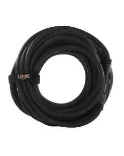 WeRChristmas LINK FESTOON Extension Cable, Connectable, Black Cable