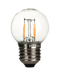 WeRChristmas LINK FESTOON 2W E27 Dimmable Filament LED Bulb, Warm White