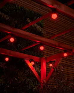 WeRChristmas LINK FESTOON 1.3W E27 LED Bulb, Red