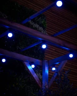 WeRChristmas LINK FESTOON 2W E27 LED Bulb, Blue