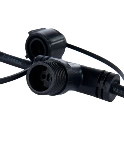 WeRChristmas LINK PRO 9 Port Black Curtain Connector, Connectable