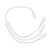 WeRChristmas LINK PRO 3 Way Connector, Connectable, White