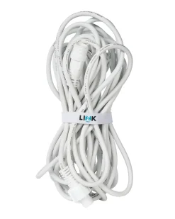 WeRChristmas LINK PRO Extension Cable, Connectable, White Cable