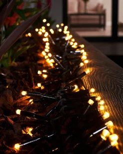 WeRChristmas LINK PRO LED Cluster Lights, Black Cable, Warm White