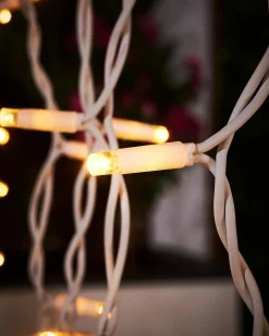 WeRChristmas LINK PRO LED Curtain Lights, White Cable, 2.5 M Drop, Warm White