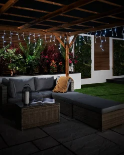 WeRChristmas LINK PRO LED Icicle Lights, White