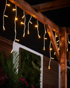 WeRChristmas LINK PRO LED Icicle Lights, Warm White
