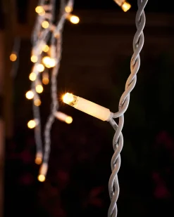 WeRChristmas LINK PRO LED Icicle Lights, Warm White