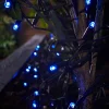 WeRChristmas LINK PRO LED String Lights, Black Cable, Blue