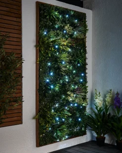 WeRChristmas LINK PRO LED String Lights, Black Cable, White