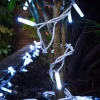 WeRChristmas LINK PRO LED String Lights, White Cable, White