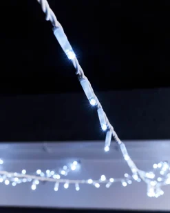 WeRChristmas LINK PRO LED String Lights, White Cable, White