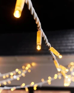 WeRChristmas LINK PRO LED String Lights, White Cable, Warm White