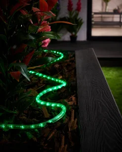 WeRChristmas LINK PRO Rope Light, Made To Measure, Green