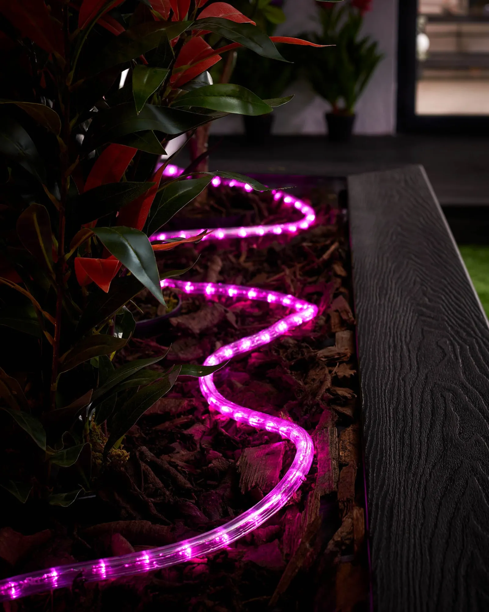 WeRChristmas LINK PRO Rope Light, Made To Measure, Pink