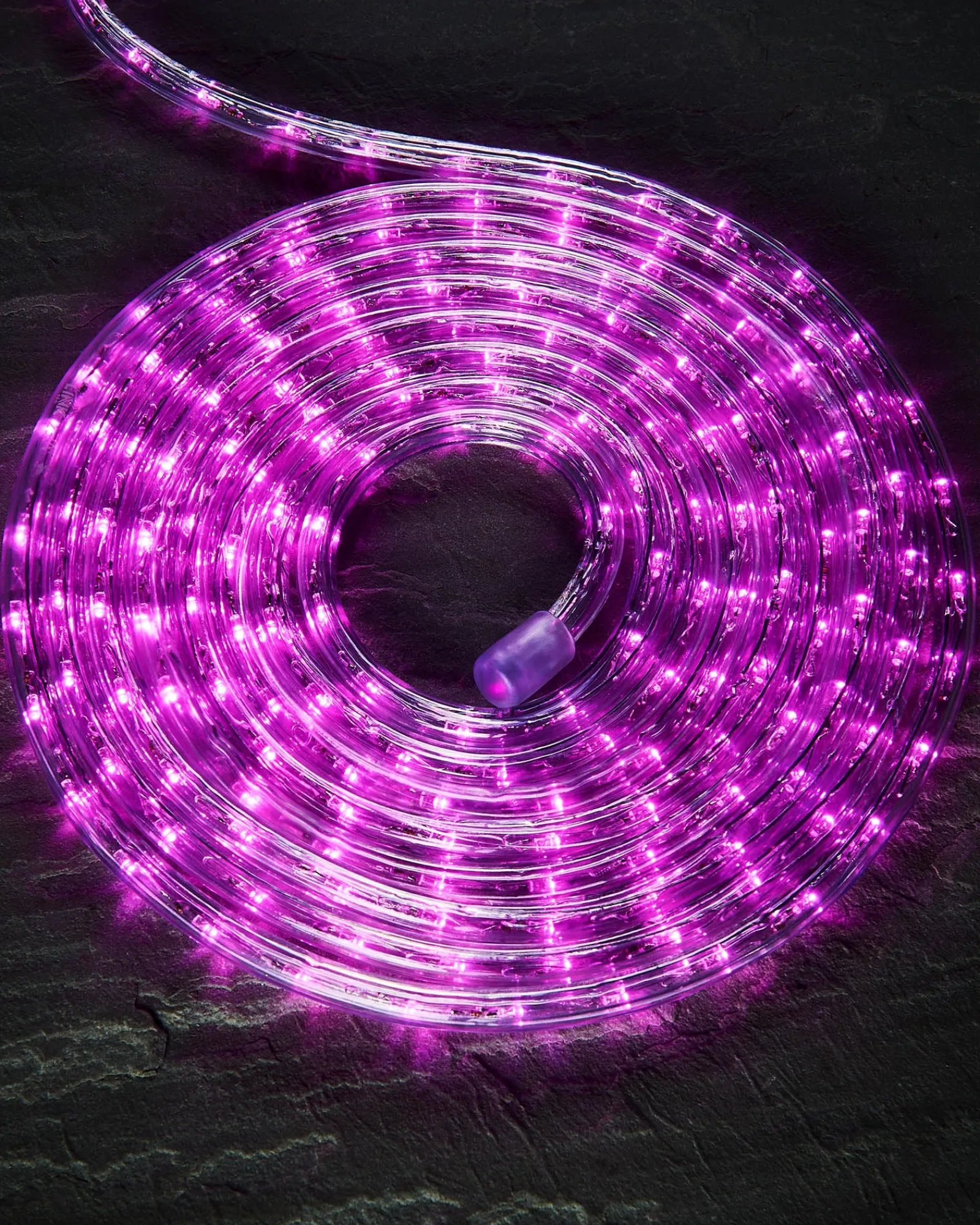 WeRChristmas LINK PRO Rope Light, Made To Measure, Pink