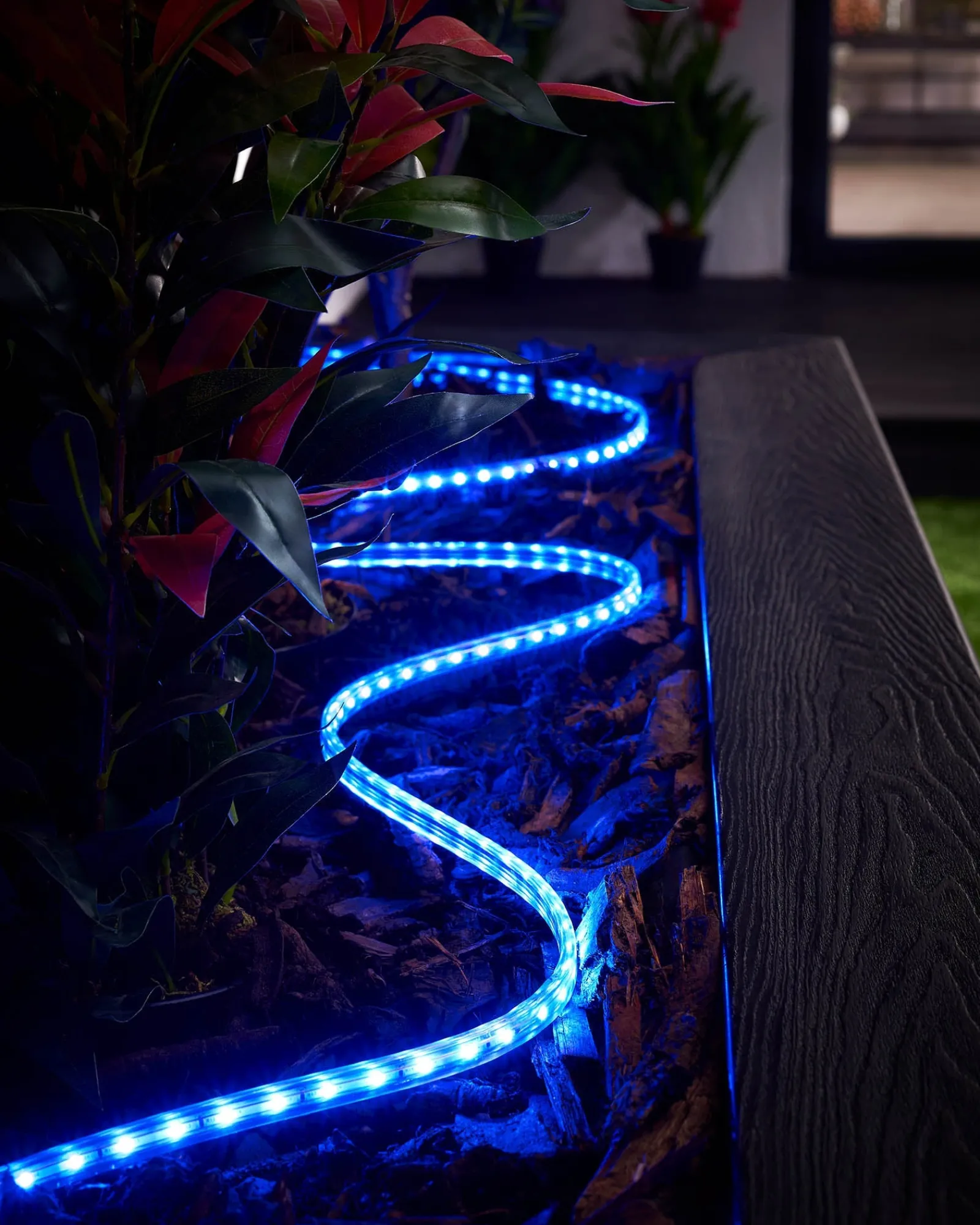 WeRChristmas LINK PRO Strip Light, Made To Measure, Blue