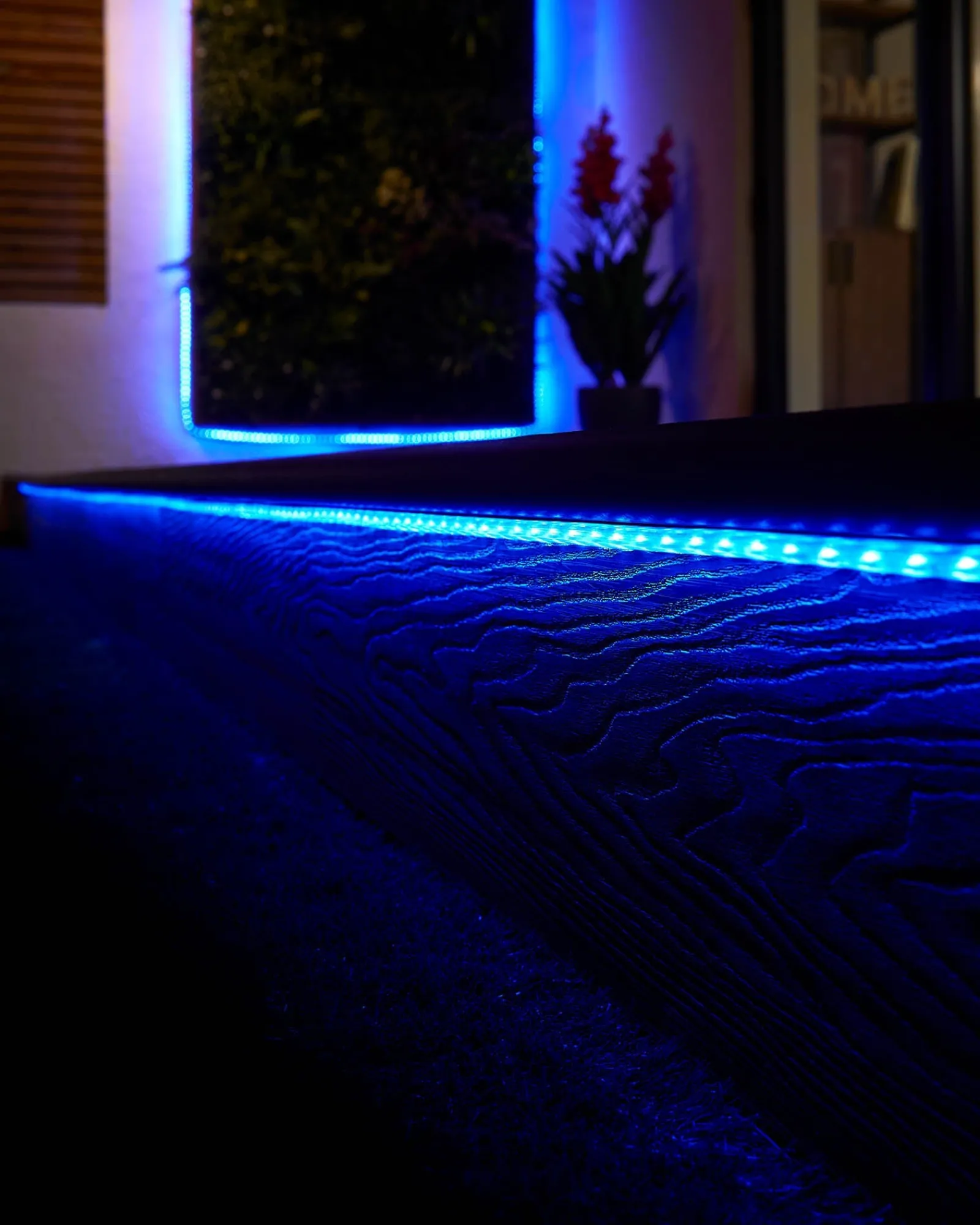WeRChristmas LINK PRO Strip Light, Made To Measure, Blue