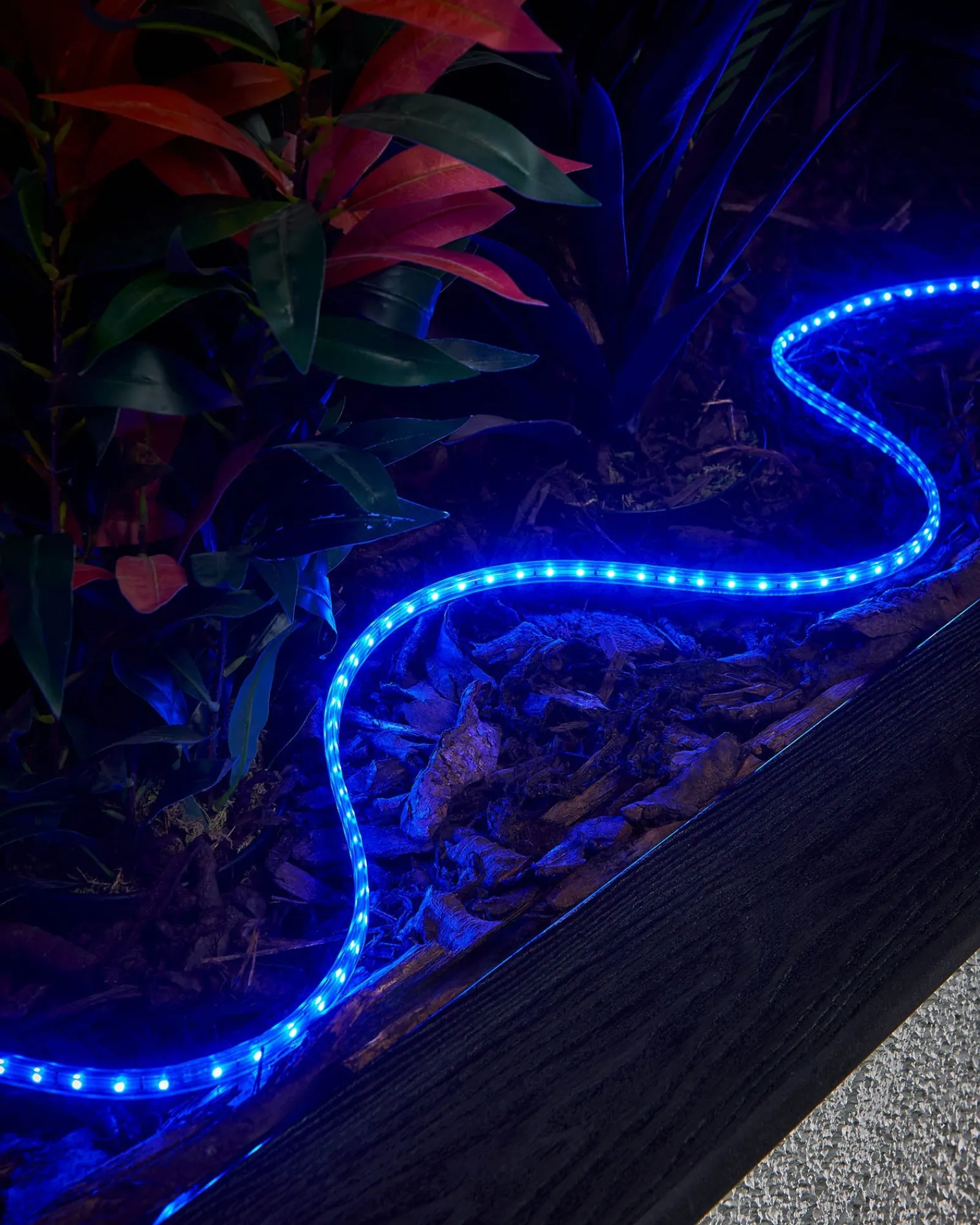 WeRChristmas LINK PRO Strip Light, Made To Measure, Blue