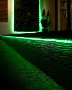 WeRChristmas LINK PRO Strip Light, Made To Measure, Green