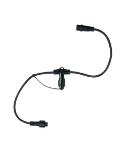 WeRChristmas LINK PRO T Cord Connector, Connectable, Black
